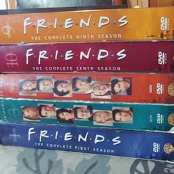 Friends Seasons 1,3,4,9, and 10