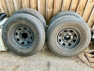 225/75R15 Trailer Tires With Wheels
