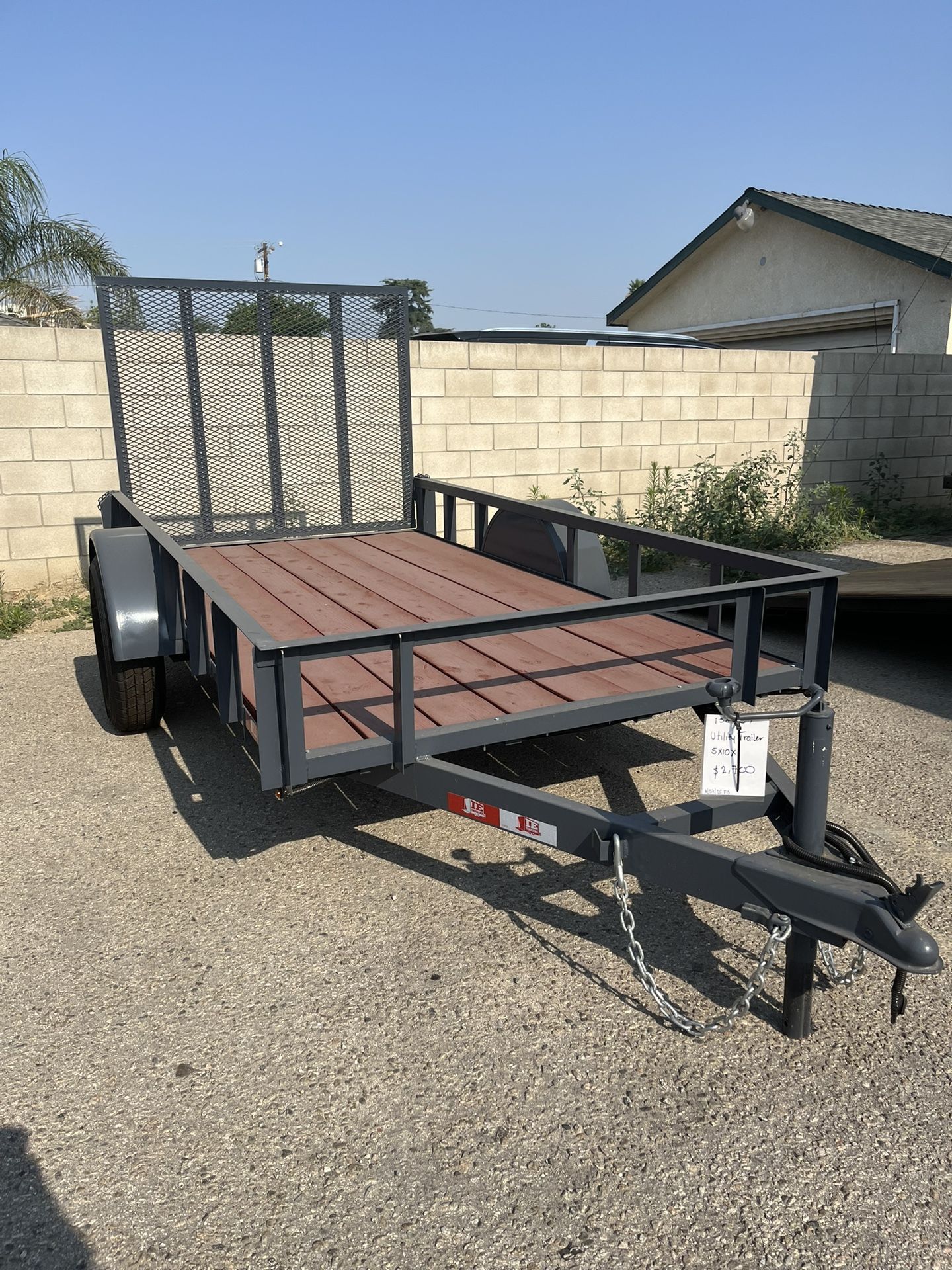 UTILITY TRAILER 5x10x1