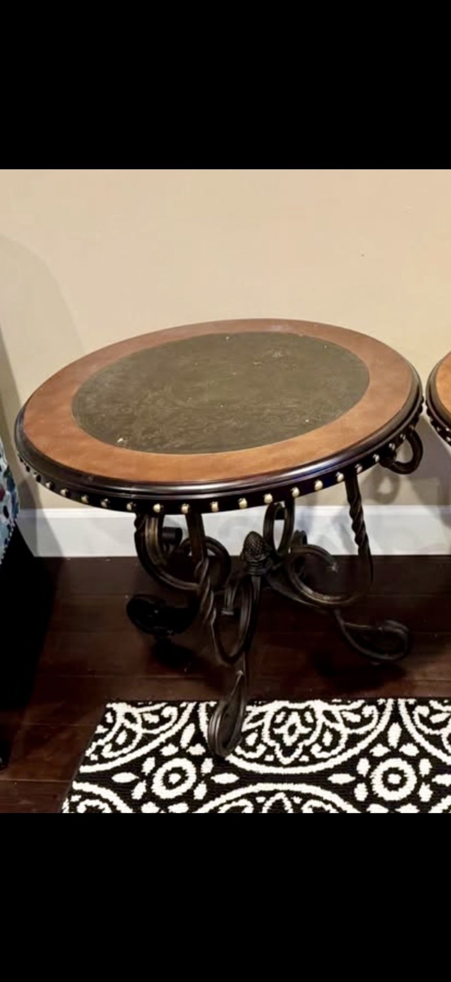 table and sofa