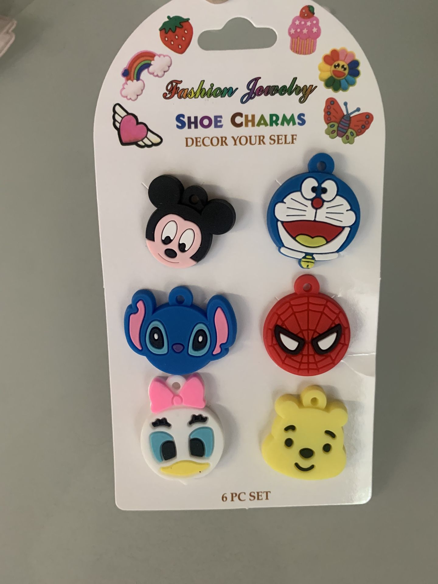 6pcs - Shoe Charms