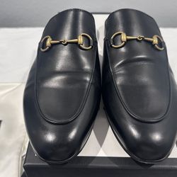  Women’s Gucci Princetown Horsebit Mules – Size 39.5 ✨