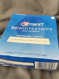 Crest 3D White strips