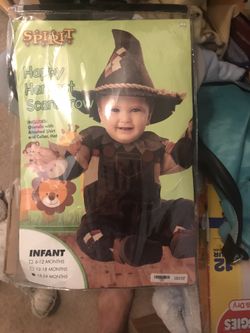 Scarecrow Costume Size 18-24 MO