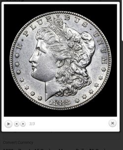 1888-s Morgan Dollar $1 Grades Select Unc MS62 Coin