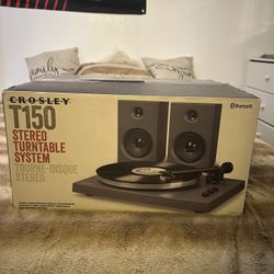Crosley Radio Stereo Turntable Bluetooth System 