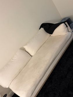 White couch