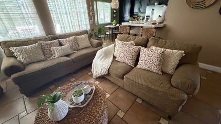 Ashley sofa and loveseat