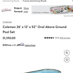 Selling Today Coleman Pool With Smart Pump! North Las Vegas 89081, Read Description. 