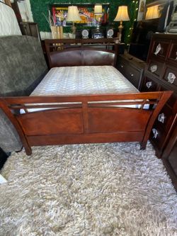 Queen Bed Frame And Mattress