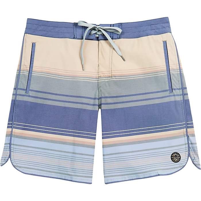 NEW WITH TAGS - UNITED BY BLUE Men's Seabed Scallop Boardshorts Bathing Suit Shorts Size 30