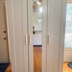 Ikea 3 Door Wardrobe w/ Mirror