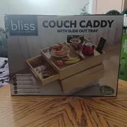 COUCH CADDY

WITH SLIDE OUT TRAY