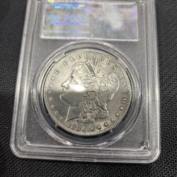 1884-S Morgan Silver Dollar