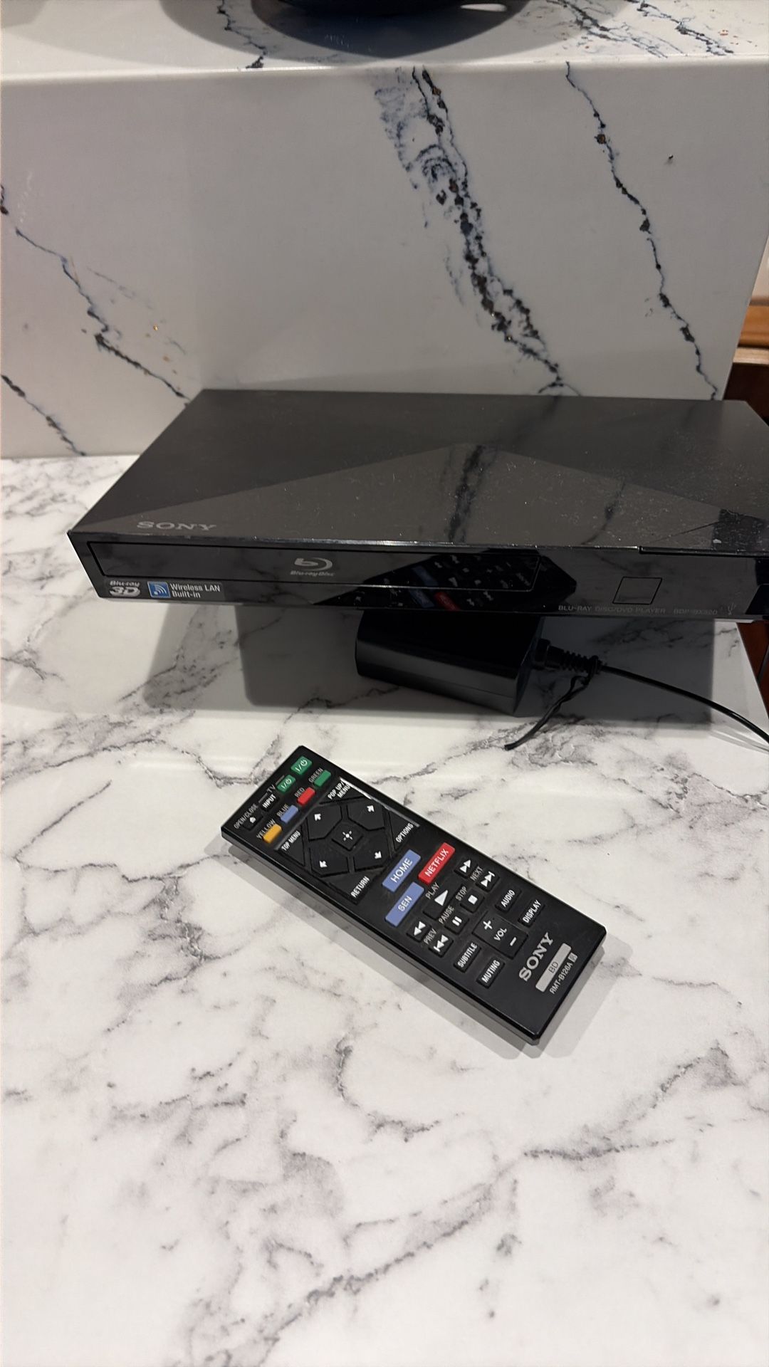 Sony Blu Ray DVD Player/wifi Capable