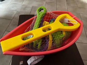 Kids Beach Sand Toy Set with Boat