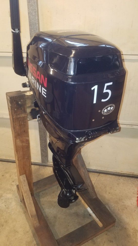 Nissan 15hp 4 Stroke Outboard Motor 