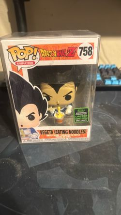 Funko Pop! Vinyl: Dragon Ball - Vegeta (Eating Noodles) Emerald City Comic Con