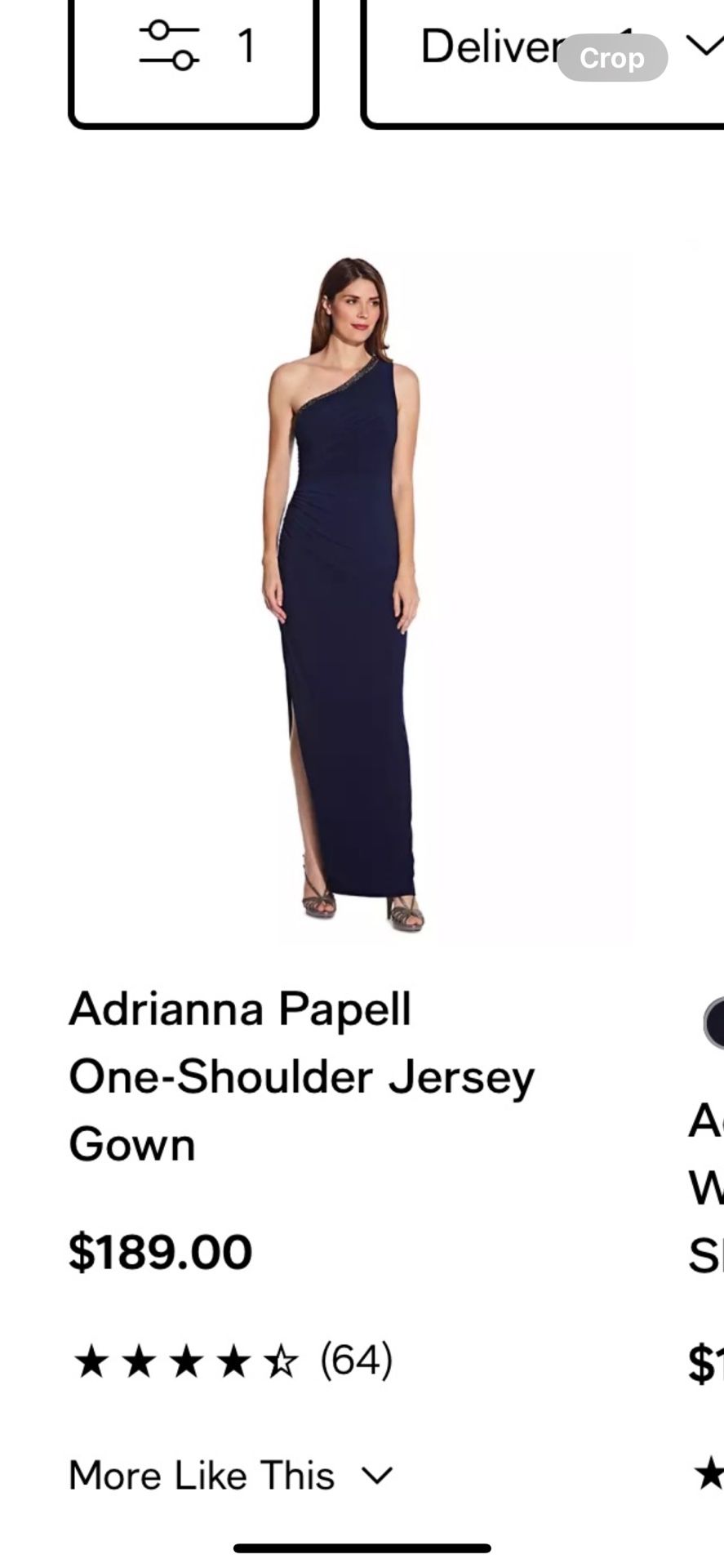 Navy blue Dress Very Elegant