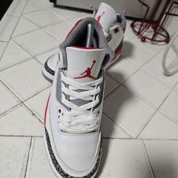 Jordan 3  Fire Red Retro