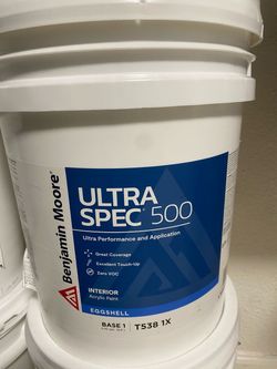 5 gallon paint (interior) white eggshell