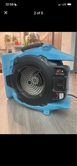 Blue Industrial Air Mover Floor Dryer Fan