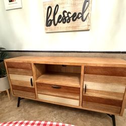 Beautiful Wood Buffet Console