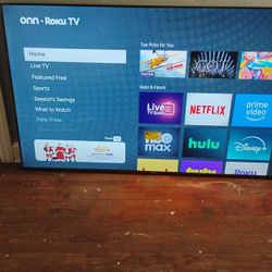 Brand New 70 Inch Onn Tv 