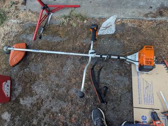 STIHL FS 91 Professional Gas Brushcutter / String Trimmer with Harness