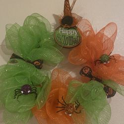 Home Made Halloween Wreath 