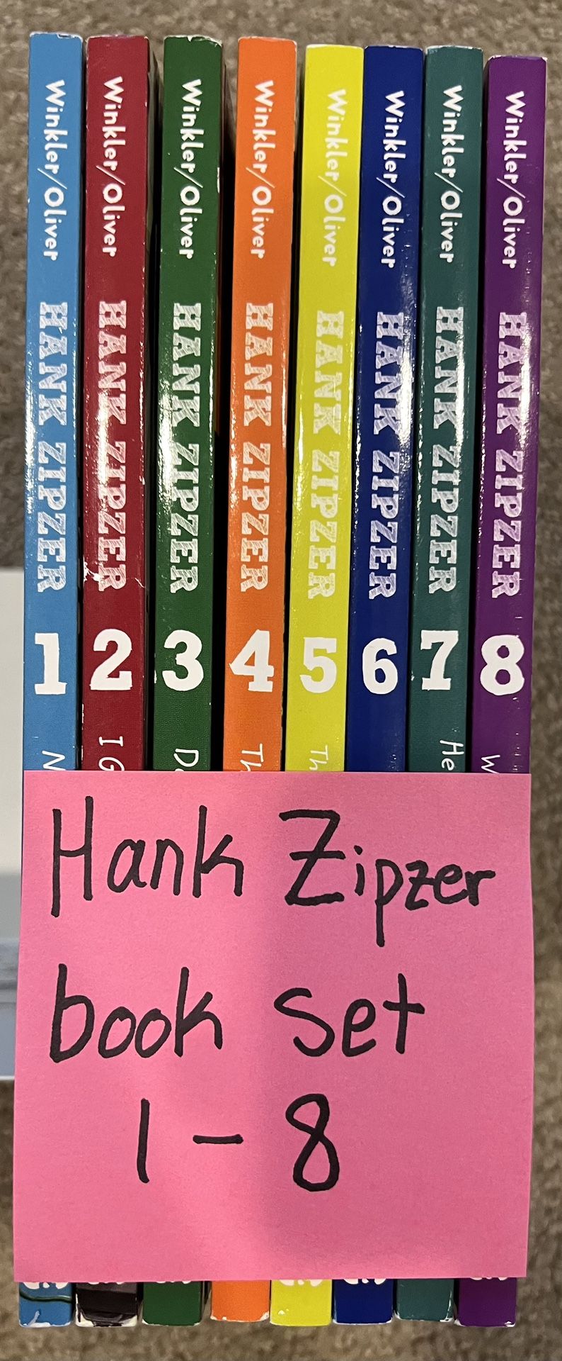 Hank Zipper Book Set 1-8