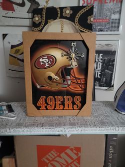 Vintage San Francisco 49'ers Wall Clock
