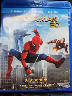 Spiderman Homecoming 3D & Bluray