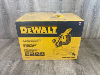 Dewalt 12” Double Bevel Compound Miter Saw DWS716