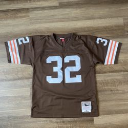 Jim Brown Mitchell & Ness Jersey Size Large