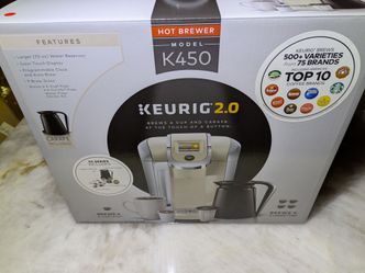 NEW Keurig 2.0 K450 - Sandy Pearl