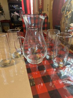 Jarra Con 5 Vasos
