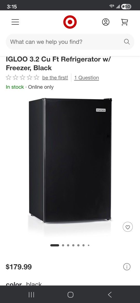 Igloo Mini Fridge