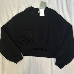 Women’s H&M Brand New Black Sweatshirt Size XS