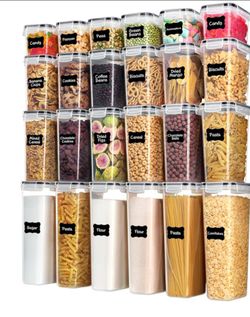 Airtight Food Storage Containers with Lids - 2sets