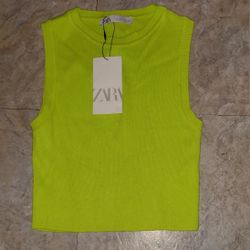 Zara Woman's Semi Croped Top 