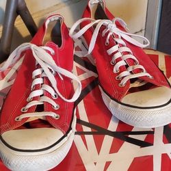 Mens Red Size 12 Converse 