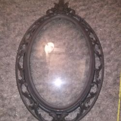 AWESOME OVAL DOME/ CONCAVE GLASS FRAME 
