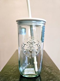 Starbucks Recycled Glass 16 oz Cold Cup $50

