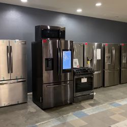 New Appliance 3 Piece Bundle Deal‼️ Hub Refrigerator Airfry Range Microwave All Matching‼️‼️