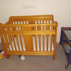 Crib And Toddler Bed