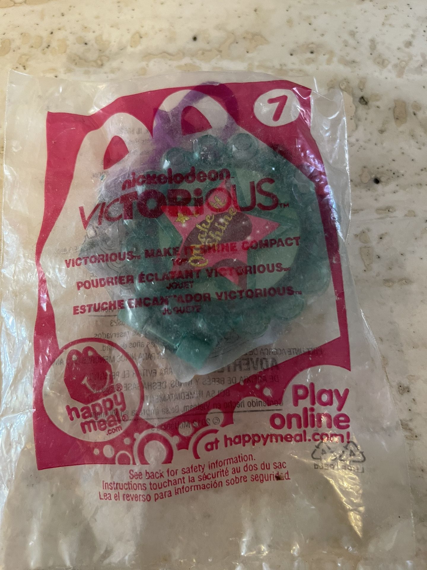 2012 Mcdonalds Happy Meal Toy 7 Nickelodeon Victorious Friendship