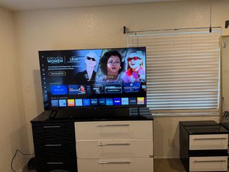 65 Inch Smart TV+ 2 Drawers/Nightstand