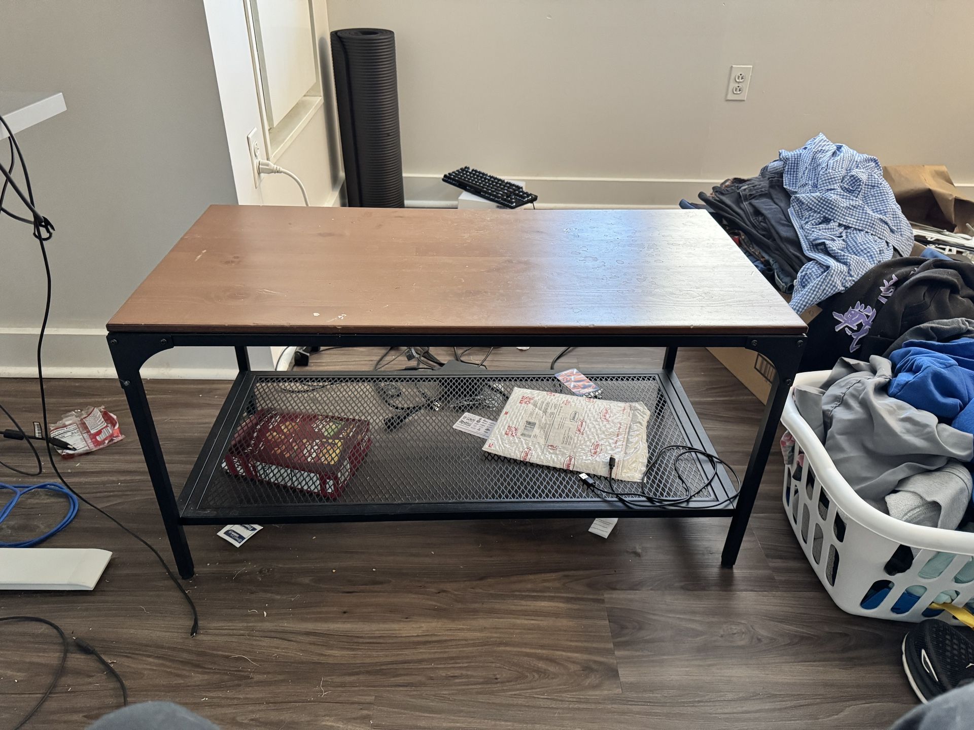 Short Tables With Storage Underneath
