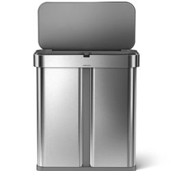 New In Box Simple Human Trash Can (retail $200)